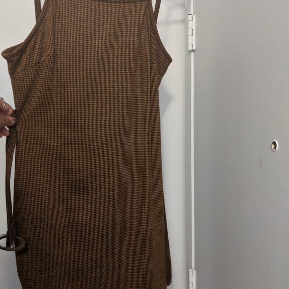 Le lis mini dress tweed pattern belted - Picture 5 of 5